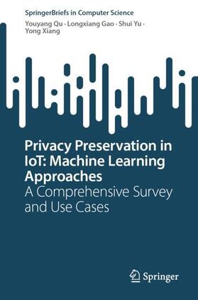 Qu / Xiang / Gao |  Privacy Preservation in IoT: Machine Learning Approaches | Buch |  Sack Fachmedien