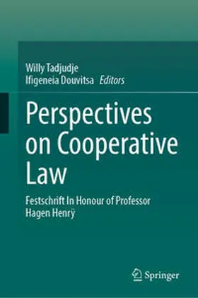 Tadjudje / Douvitsa |  Perspectives on Cooperative Law | eBook | Sack Fachmedien