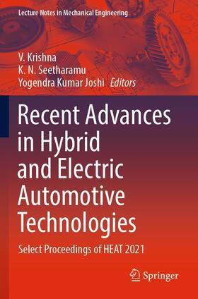 Krishna / Seetharamu / Joshi |  Recent Advances in Hybrid and Electric Automotive Technologies | eBook | Sack Fachmedien
