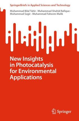 Tahir / Malik / Rafique |  New Insights in Photocatalysis for Environmental Applications | Buch |  Sack Fachmedien