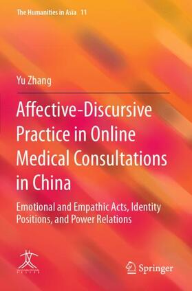 Zhang |  Affective-Discursive Practice in Online Medical Consultations in China | Buch |  Sack Fachmedien