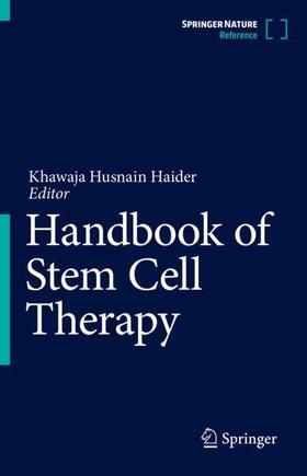 Haider |  Handbook of Stem Cell Therapy | Buch |  Sack Fachmedien