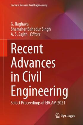 Raghava / Sajith / Singh |  Recent Advances in Civil Engineering | Buch |  Sack Fachmedien