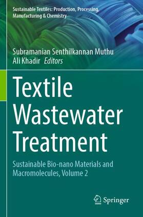 Khadir / Muthu |  Textile Wastewater Treatment | Buch |  Sack Fachmedien