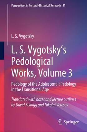 Vygotsky |  L. S. Vygotsky's Pedological Works, Volume 3 | Buch |  Sack Fachmedien