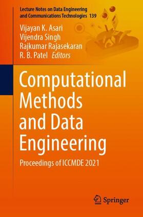 Asari / Patel / Singh |  Computational Methods and Data Engineering | Buch |  Sack Fachmedien