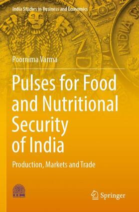 Varma | Pulses for Food and Nutritional Security of India | Buch | 978-981-19-3187-1 | sack.de