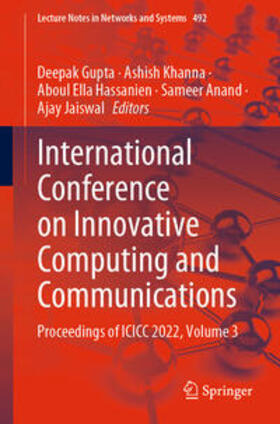 Gupta / Khanna / Hassanien |  International Conference on Innovative Computing and Communications | eBook | Sack Fachmedien