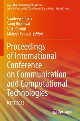 Kumar / Prasad / Hiranwal |  Proceedings of International Conference on Communication and Computational Technologies | Buch |  Sack Fachmedien