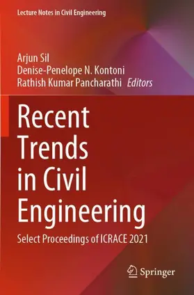 Sil / Pancharathi / N. Kontoni |  Recent Trends in Civil Engineering | Buch |  Sack Fachmedien