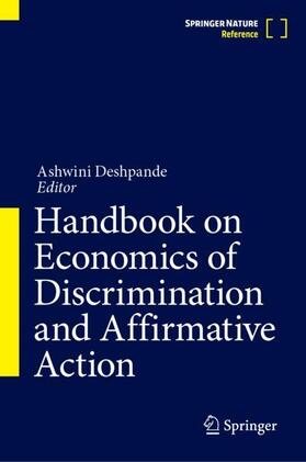Deshpande |  Handbook on Economics of Discrimination and Affirmative Action | Buch |  Sack Fachmedien