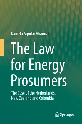 Abaunza |  The Law for Energy Prosumers | eBook | Sack Fachmedien