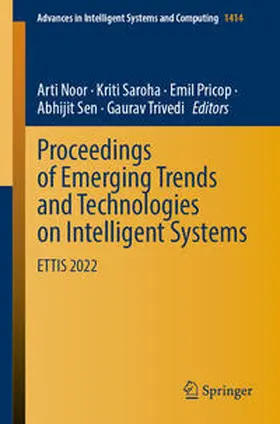 Noor / Saroha / Pricop |  Proceedings of Emerging Trends and Technologies on Intelligent Systems | eBook | Sack Fachmedien