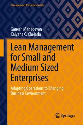 Chejarla / Mahadevan |  Lean Management for Small and Medium Sized Enterprises | Buch |  Sack Fachmedien