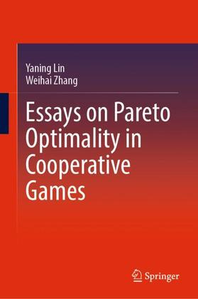 Zhang / Lin |  Essays on Pareto Optimality in Cooperative Games | Buch |  Sack Fachmedien