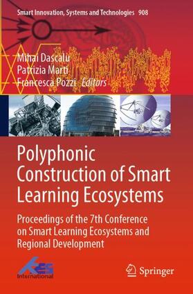 Dascalu / Pozzi / Marti |  Polyphonic Construction of Smart Learning Ecosystems | Buch |  Sack Fachmedien