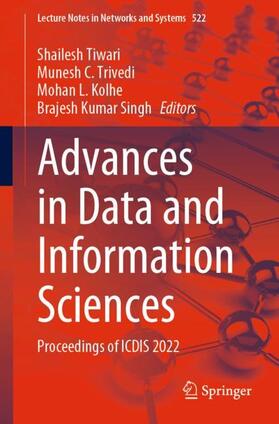 Tiwari / Singh / Trivedi |  Advances in Data and Information Sciences | Buch |  Sack Fachmedien