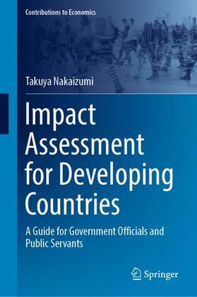 Nakaizumi |  Impact Assessment for Developing Countries | Buch |  Sack Fachmedien