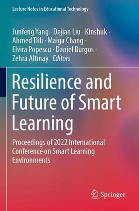 Yang / Liu / Kinshuk |  Resilience and Future of Smart Learning | Buch |  Sack Fachmedien