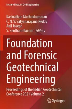 Muthukkumaran / Senthamilkumar / Reddy |  Foundation and Forensic Geotechnical Engineering | Buch |  Sack Fachmedien