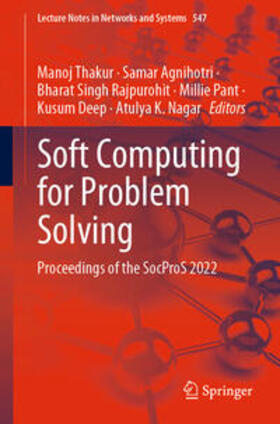 Thakur / Agnihotri / Rajpurohit |  Soft Computing for Problem Solving | eBook | Sack Fachmedien