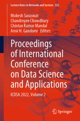 Saraswat / Chowdhury / Kumar Mandal | Proceedings of International Conference on Data Science and Applications | E-Book | sack.de