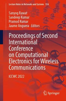 Rawat / Anguera / Kumar |  Proceedings of Second International Conference on Computational Electronics for Wireless Communications | Buch |  Sack Fachmedien