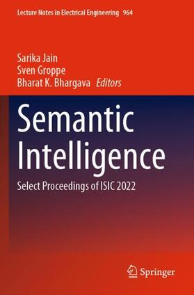 Jain / Bhargava / Groppe |  Semantic Intelligence | Buch |  Sack Fachmedien