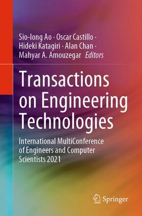 Ao / Castillo / Amouzegar |  Transactions on Engineering Technologies | Buch |  Sack Fachmedien