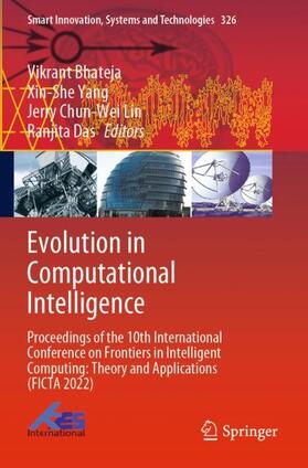 Bhateja / Das / Yang |  Evolution in Computational Intelligence | Buch |  Sack Fachmedien