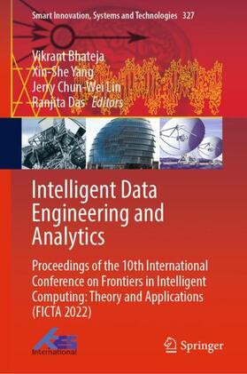 Bhateja / Das / Yang |  Intelligent Data Engineering and Analytics | Buch |  Sack Fachmedien