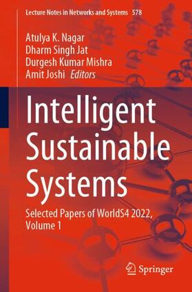 Nagar / Joshi / Singh Jat |  Intelligent Sustainable Systems | Buch |  Sack Fachmedien
