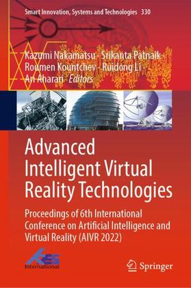 Nakamatsu / Patnaik / Aharari |  Advanced Intelligent Virtual Reality Technologies | Buch |  Sack Fachmedien
