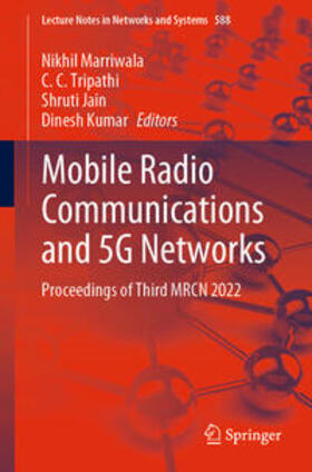 Marriwala / Tripathi / Jain |  Mobile Radio Communications and 5G Networks | eBook | Sack Fachmedien