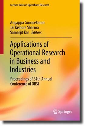 Gunasekaran / Kar / Sharma |  Applications of Operational Research in Business and Industries | Buch |  Sack Fachmedien