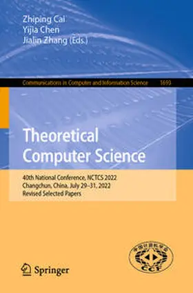 Cai / Chen / Zhang | Theoretical Computer Science | E-Book | sack.de