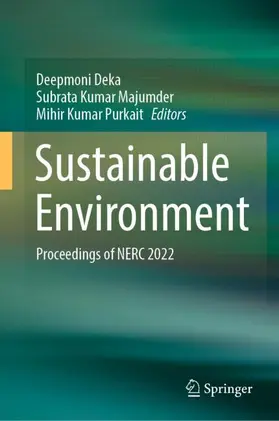 Deka / Purkait / Majumder |  Sustainable Environment | Buch |  Sack Fachmedien