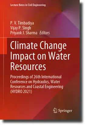 Timbadiya / Singh / Sharma |  Climate Change Impact on Water Resources | eBook | Sack Fachmedien