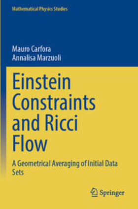 Marzuoli / Carfora |  Einstein Constraints and Ricci Flow | Buch |  Sack Fachmedien