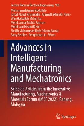 Abdullah / Khairuddin / Ab. Nasir |  Advances in Intelligent Manufacturing and Mechatronics | Buch |  Sack Fachmedien