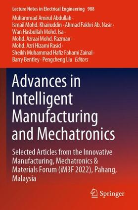 Abdullah / Khairuddin / Ab. Nasir |  Advances in Intelligent Manufacturing and Mechatronics | Buch |  Sack Fachmedien