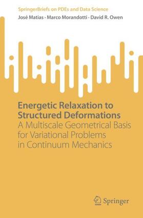 Matias / Owen / Morandotti |  Energetic Relaxation to Structured Deformations | Buch |  Sack Fachmedien