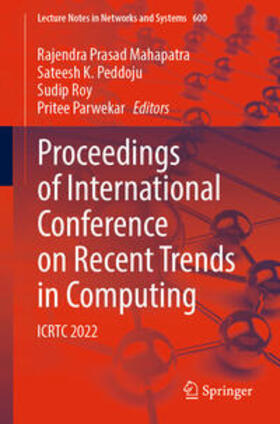 Mahapatra / Peddoju / Roy |  Proceedings of International Conference on Recent Trends in Computing | eBook | Sack Fachmedien