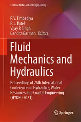 Timbadiya / Patel / Singh |  Fluid Mechanics and Hydraulics | eBook | Sack Fachmedien