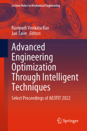 Venkata Rao / Taler |  Advanced Engineering Optimization Through Intelligent Techniques | eBook | Sack Fachmedien