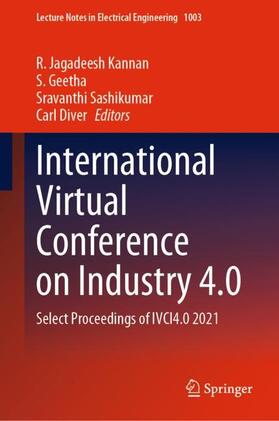 Kannan / Diver / Geetha | International Virtual Conference on Industry 4.0 | Buch | 978-981-19-9988-8 | sack.de