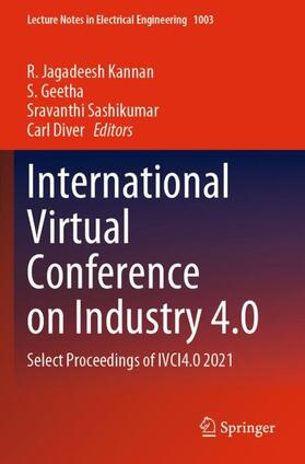 Kannan / Diver / Geetha | International Virtual Conference on Industry 4.0 | Buch | 978-981-19-9991-8 | sack.de