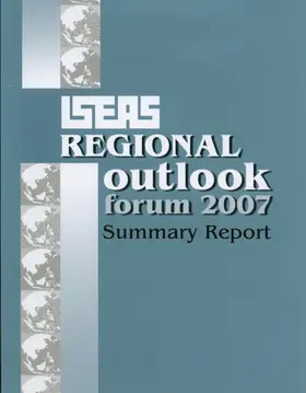 ISEAS |  Regional Outlook Forum 2007 | eBook | Sack Fachmedien