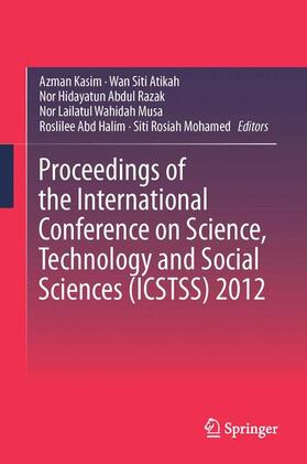 Kasim / Wan Omar / Mohamed |  Proceedings of the International Conference on Science, Technology and Social Sciences (ICSTSS) 2012 | Buch |  Sack Fachmedien