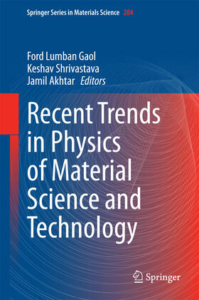 Gaol / Shrivastava / Akhtar |  Recent Trends in Physics of Material Science and Technology | eBook | Sack Fachmedien